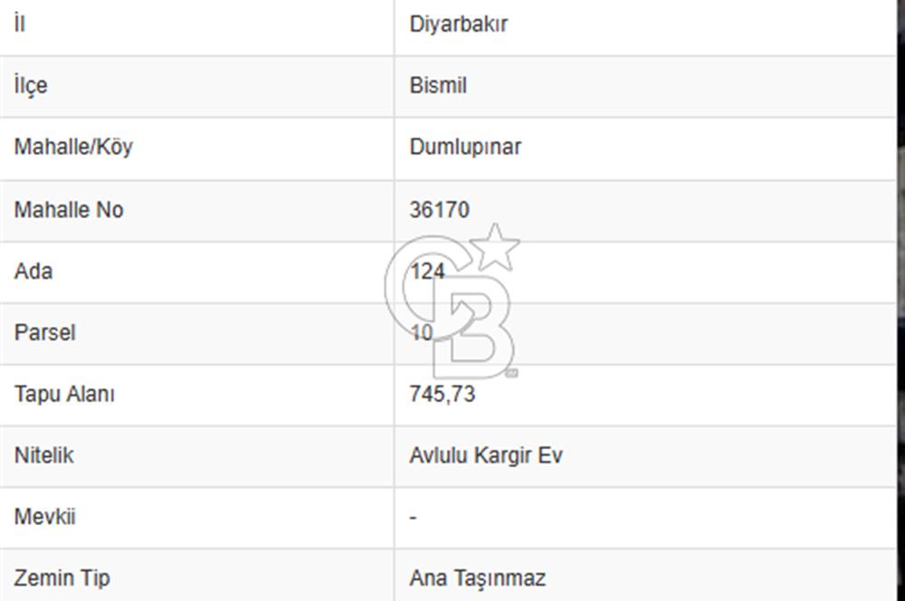 Diyarbakır Bismil'de Kat Karşılığı Arsa