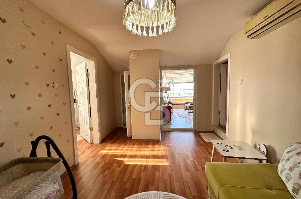 BEŞEVLER'DE MANZARALI GENİŞ TERASLI 2+1 SATILIK DUBLEKS DAİRE