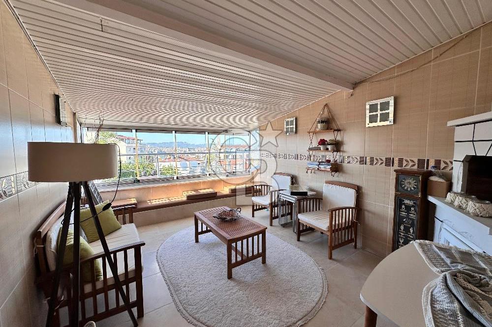 BEŞEVLER'DE MANZARALI GENİŞ TERASLI 2+1 SATILIK DUBLEKS DAİRE