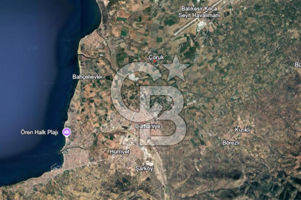 BURHANİYE/ÇORUK MAHALLESİNDE SATILIK VİLLA