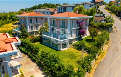 CB MARS'TAN ŞİLE'DE DENİZ MANZARALI SATILIK 4+2 TRİPLEKS VİLLA