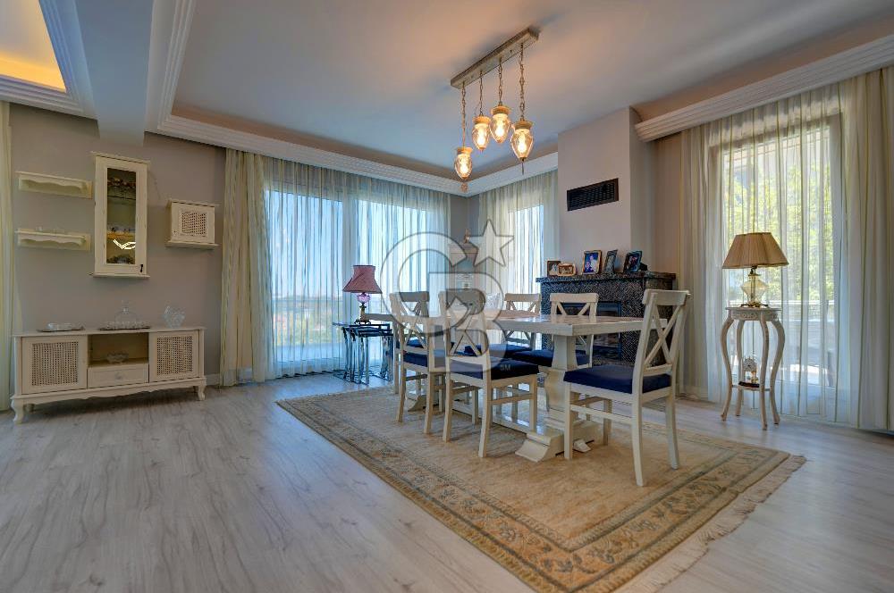 CB MARS'TAN ŞİLE'DE DENİZ MANZARALI SATILIK 4+2 TRİPLEKS VİLLA