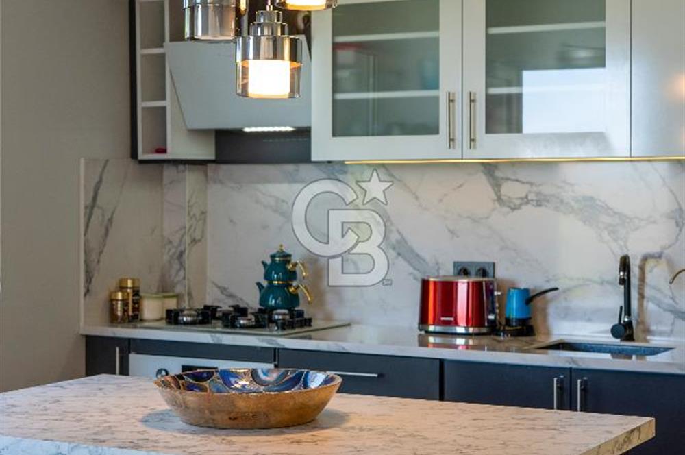 CB MARS'TAN ŞİLE'DE DENİZ MANZARALI SATILIK 4+2 TRİPLEKS VİLLA