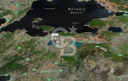 BANDIRMA/YEŞİL ÇOMLU MAHALLESİNDE MERAYA DAYALI SATILIK TARLA
