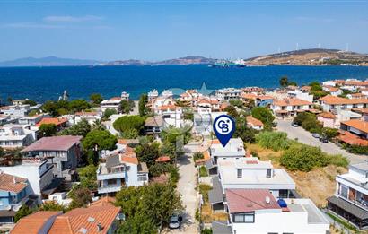 Foça Gencelli'de Satılık 3+1 Teraslı Dubleks Villa