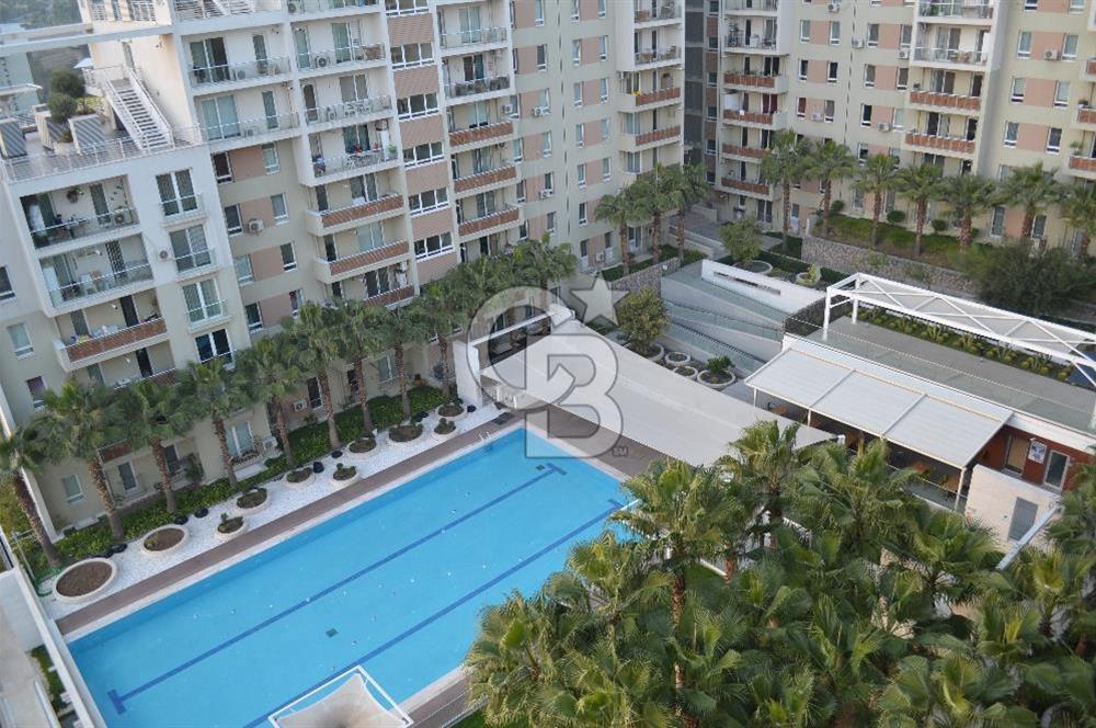 Soyak Siesta 2. Etap ta Havuz Cephe Eşyalı 1+1 Kiralık Daire