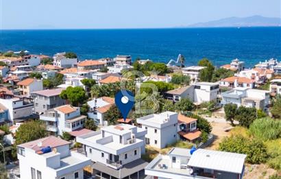 Foça Gencelli'de Satılık 3+1 Teraslı Dubleks Villa