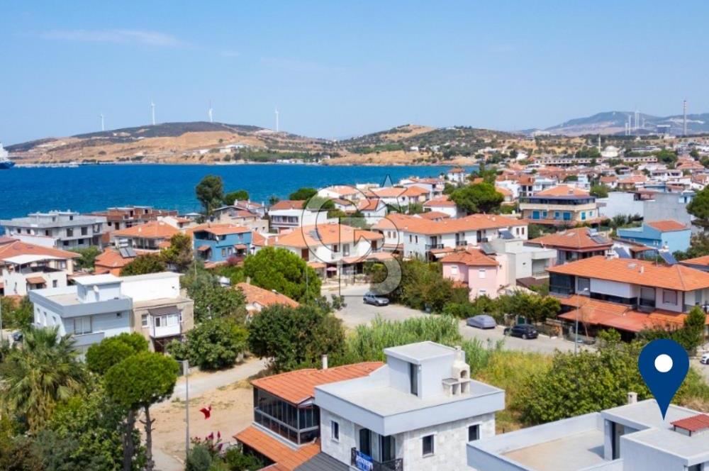 Foça Gencelli'de Satılık 3+1 Teraslı Dubleks Villa