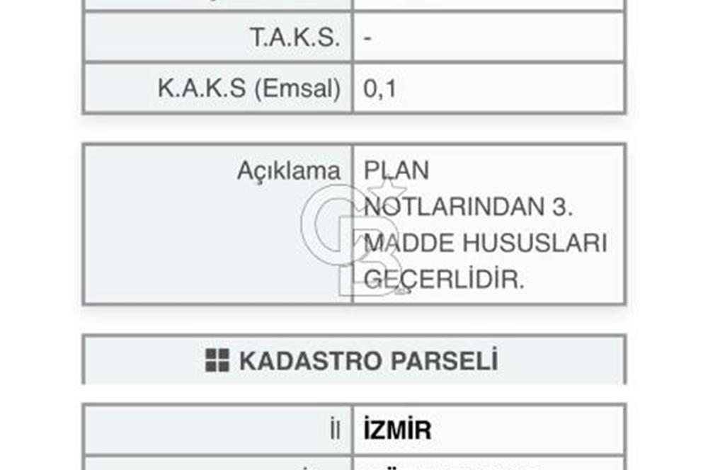CB YALI'DAN GÜZELBAHÇE YELKİ'DE İMARLI MALİKANE ARSASI