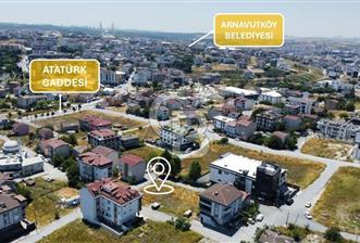 ARNAVUTKÖY TAŞOLUK'DA 3 YOLA CEPHE SATILIK ARSA
