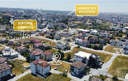 ARNAVUTKÖY TAŞOLUK'DA 3 YOLA CEPHE SATILIK ARSA