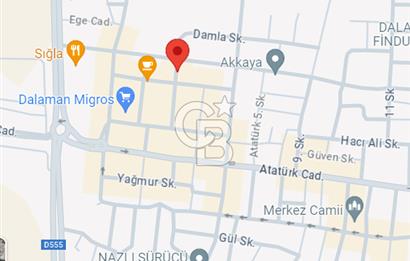 Muğla Dalaman Merkezde İskanlı Satılık 3+1 Sıfır Dubleks Daire