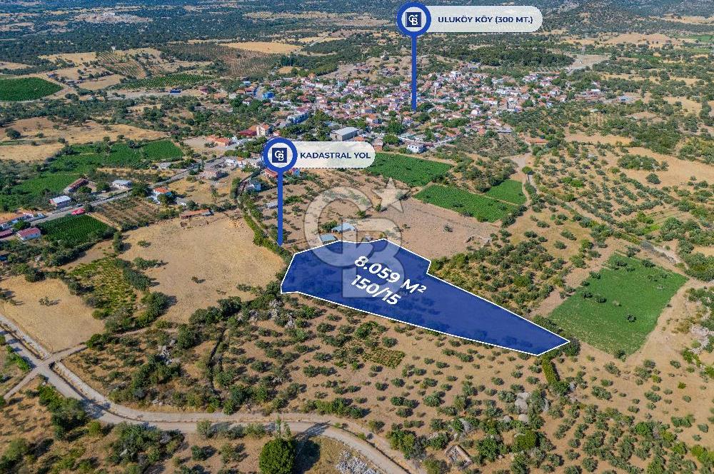 BOZCAADA'YA YAKIN, DENİZE 5.5 KM, DOĞAYLA İÇ İÇE SATILIK TARLA!