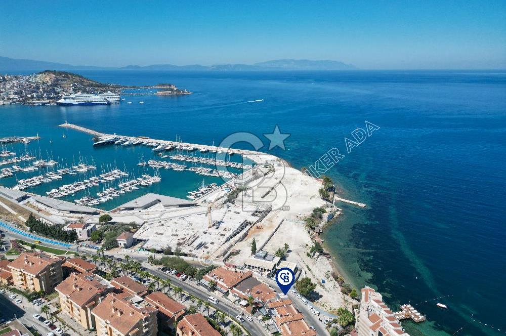KUŞADASI MARİNA BÖLGESİNDE ANA CADDE ÜZERİNDE SATILIK İŞYERİ