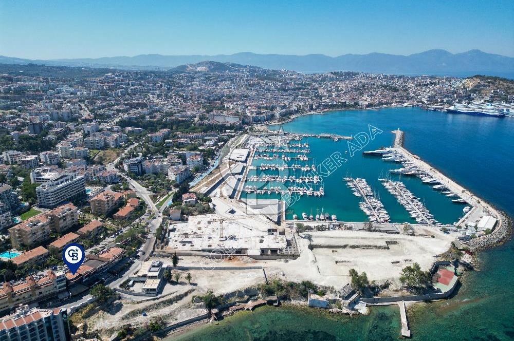 KUŞADASI MARİNA BÖLGESİNDE ANA CADDE ÜZERİNDE SATILIK İŞYERİ