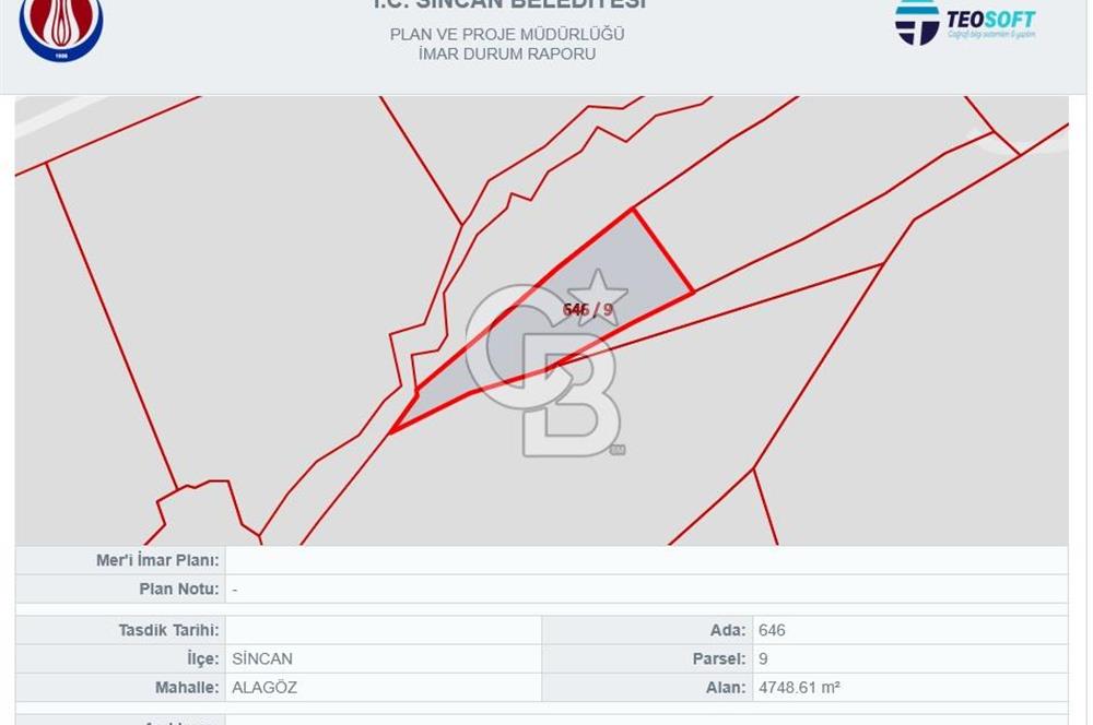 Ankara Temelli Alagözde Geleceğe Yatırım Kaçırılmayacak Arsa