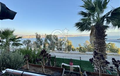 İzmir Bayraklı Gümüşpala’da Deniz Manzaralı Bahçe Dubleksi