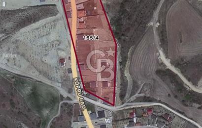 KEÇİÖREN LEZGİ DE DUVARLA ÇEVRİLİ 412 m2 TARLA