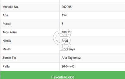 CB Fly'dan Cebeci Plajlarına Yakın! İkiz Villa İmarlı Arsa