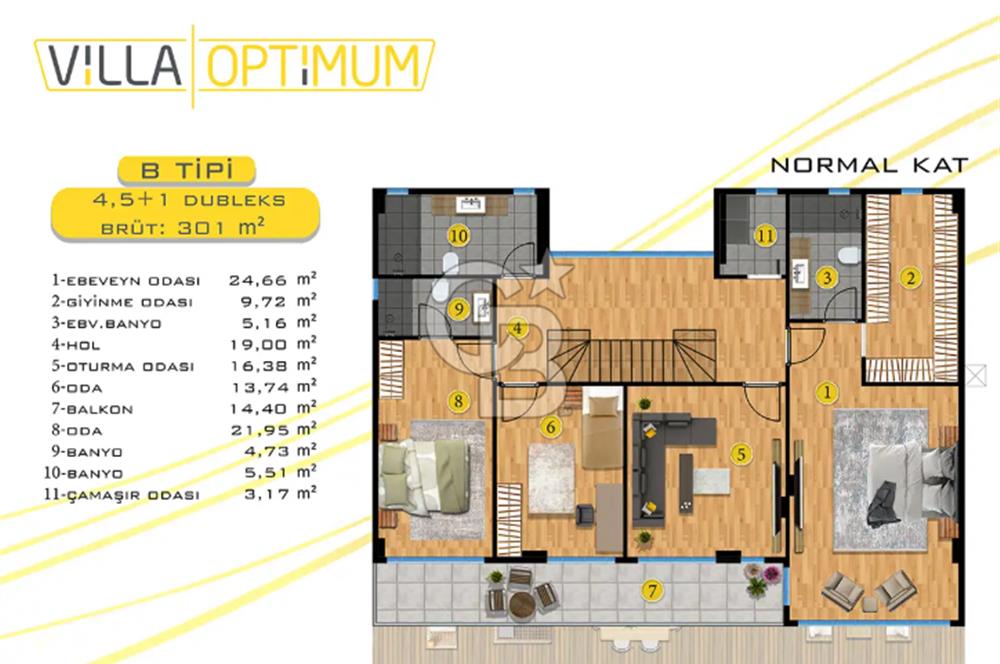 Tuzla'da Site İçerisinde Ultra Lüks Sıfır Kiralık Villa