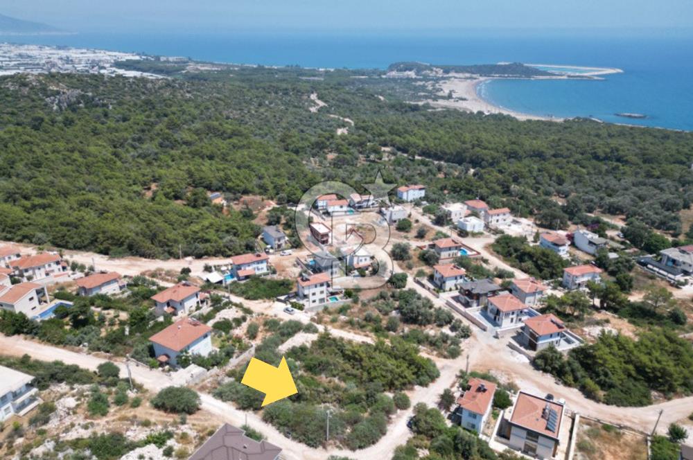 ANTALYA DEMRE KUMDAĞI PANORAMİK DENİZ MANZARALI SATILIK ARSA