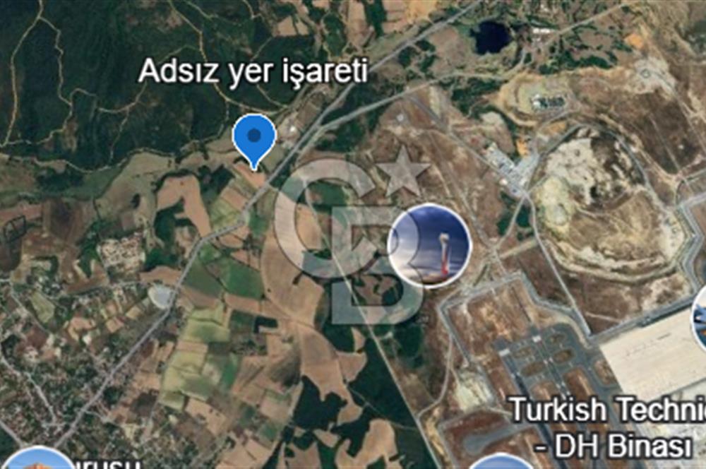 ARNAVUTKÖY YENİKÖYDE HAVAALANI SINIRINDA HİSSELİ ARAZİ