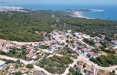 ANTALYA DEMRE KUMDAĞI PANORAMİK DENİZ MANZARALI SATILIK ARSA