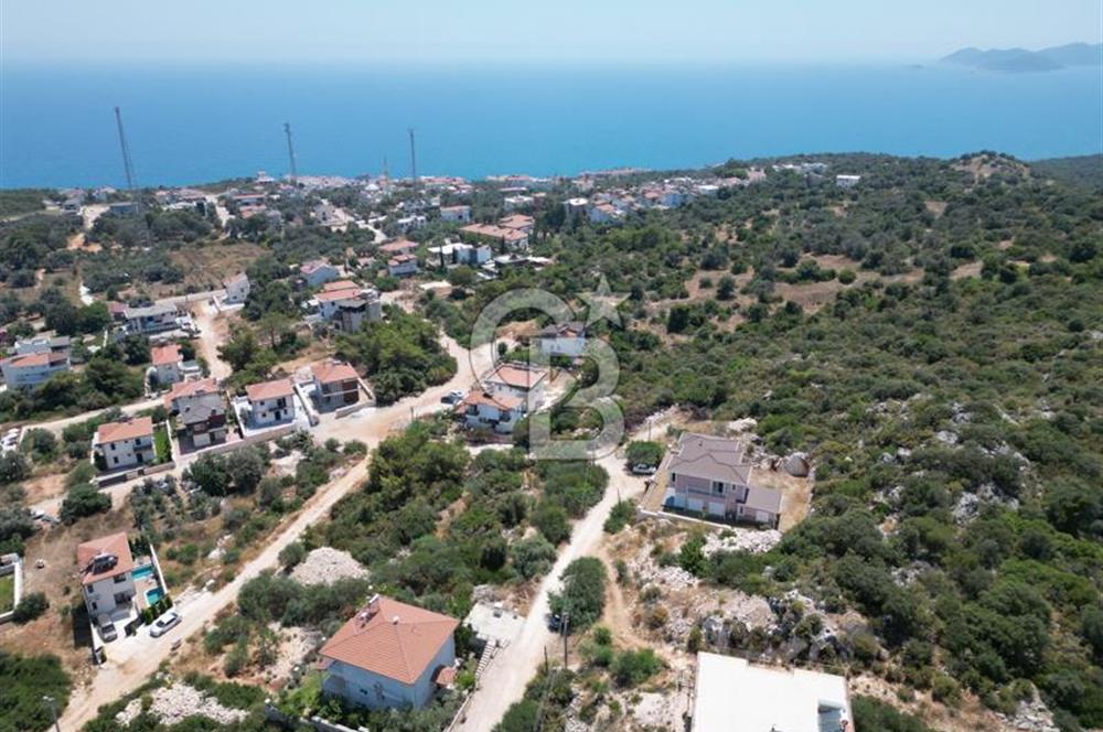 ANTALYA DEMRE KUMDAĞI PANORAMİK DENİZ MANZARALI SATILIK ARSA
