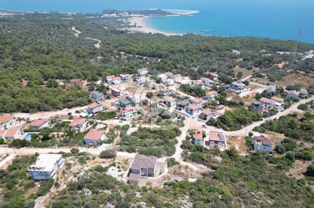 ANTALYA DEMRE KUMDAĞI PANORAMİK DENİZ MANZARALI SATILIK ARSA