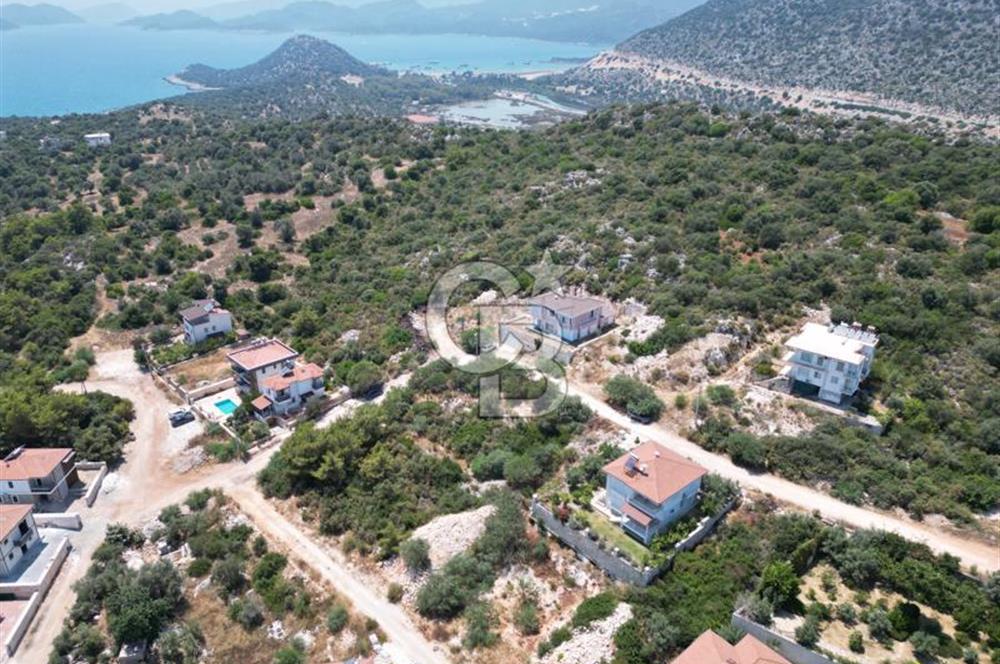 ANTALYA DEMRE KUMDAĞI PANORAMİK DENİZ MANZARALI SATILIK ARSA
