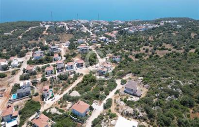 ANTALYA DEMRE KUMDAĞI PANORAMİK DENİZ MANZARALI SATILIK ARSA