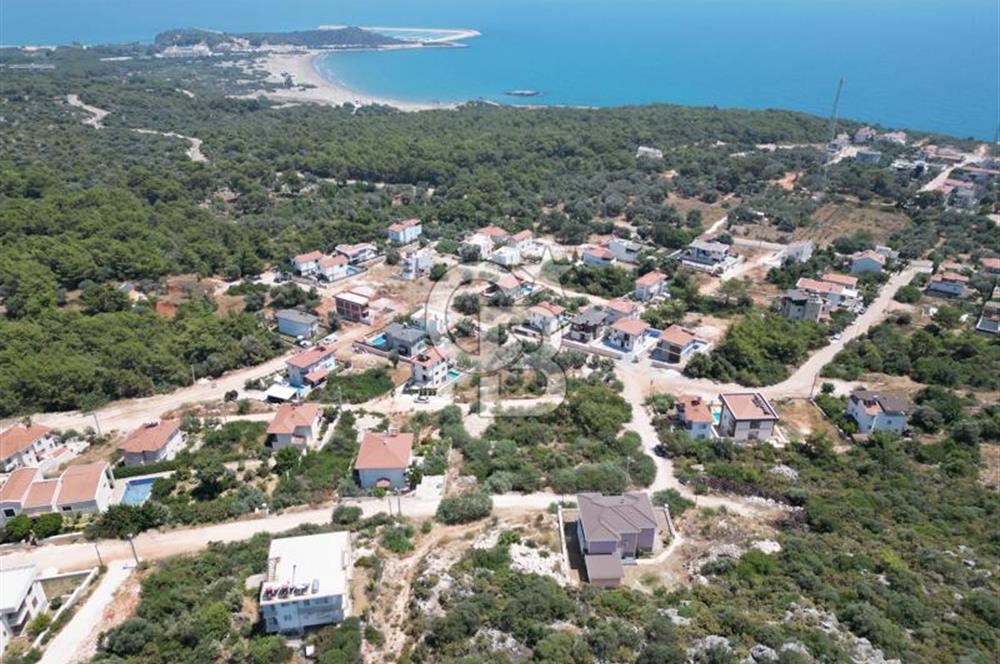 ANTALYA DEMRE KUMDAĞI PANORAMİK DENİZ MANZARALI SATILIK ARSA