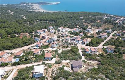 ANTALYA DEMRE KUMDAĞI PANORAMİK DENİZ MANZARALI SATILIK ARSA