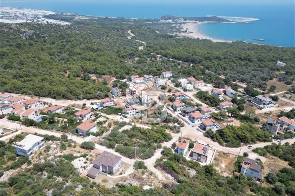 ANTALYA DEMRE KUMDAĞI PANORAMİK DENİZ MANZARALI SATILIK ARSA