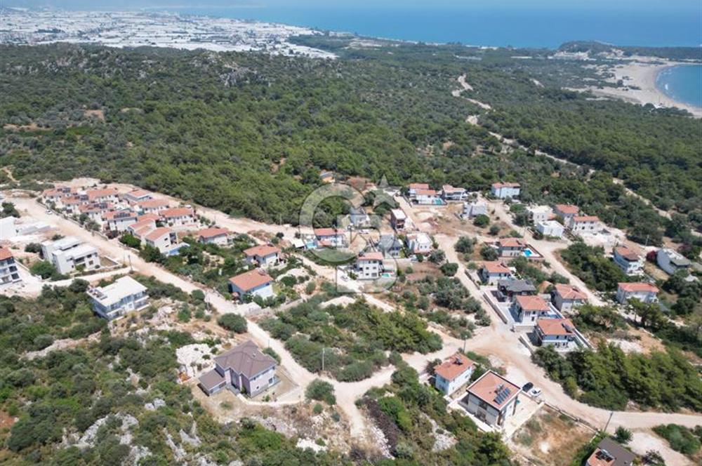 ANTALYA DEMRE KUMDAĞI PANORAMİK DENİZ MANZARALI SATILIK ARSA