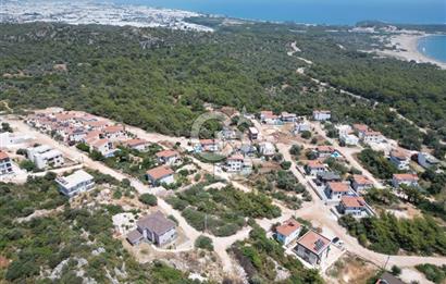 ANTALYA DEMRE KUMDAĞI PANORAMİK DENİZ MANZARALI SATILIK ARSA