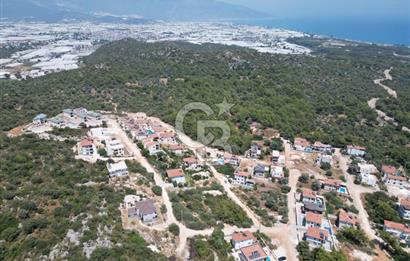 ANTALYA DEMRE KUMDAĞI PANORAMİK DENİZ MANZARALI SATILIK ARSA