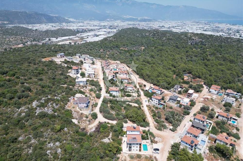 ANTALYA DEMRE KUMDAĞI PANORAMİK DENİZ MANZARALI SATILIK ARSA