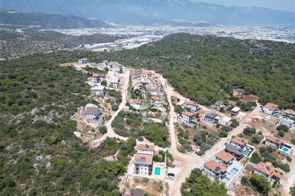 ANTALYA DEMRE KUMDAĞI PANORAMİK DENİZ MANZARALI SATILIK ARSA