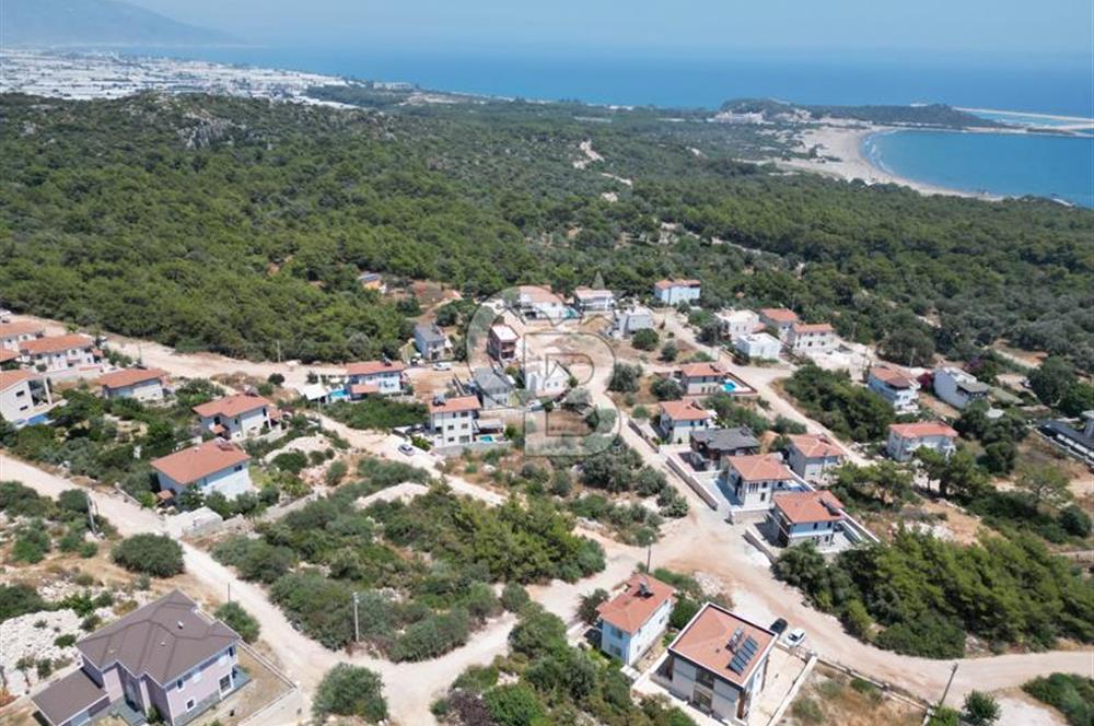 ANTALYA DEMRE KUMDAĞI PANORAMİK DENİZ MANZARALI SATILIK ARSA