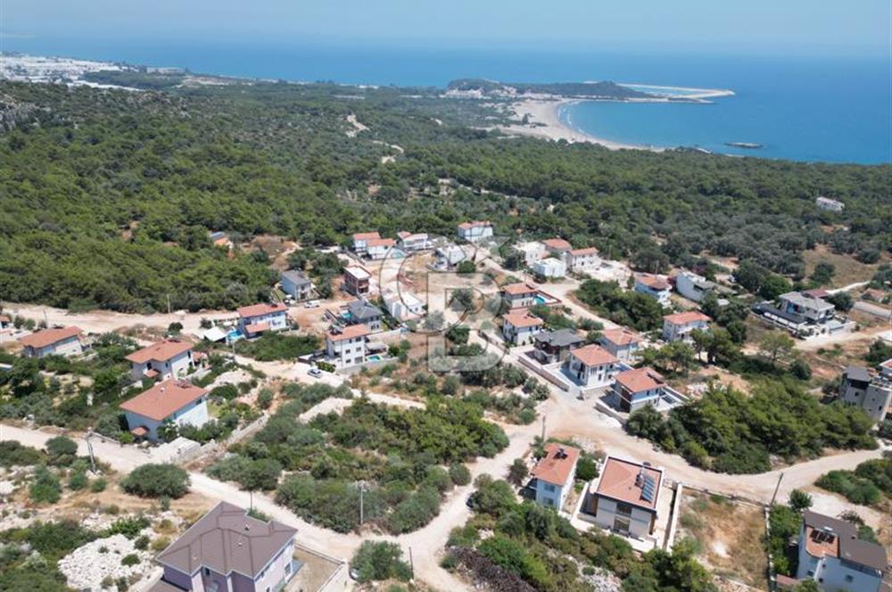 ANTALYA DEMRE KUMDAĞI PANORAMİK DENİZ MANZARALI SATILIK ARSA
