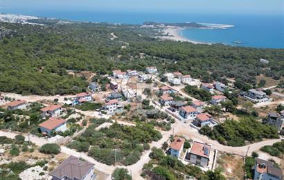 ANTALYA DEMRE KUMDAĞI PANORAMİK DENİZ MANZARALI SATILIK ARSA