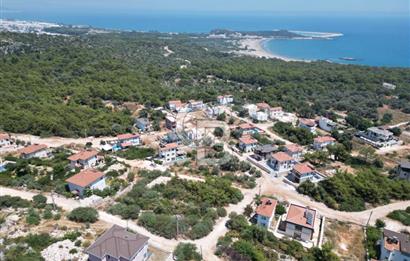 ANTALYA DEMRE KUMDAĞI PANORAMİK DENİZ MANZARALI SATILIK ARSA