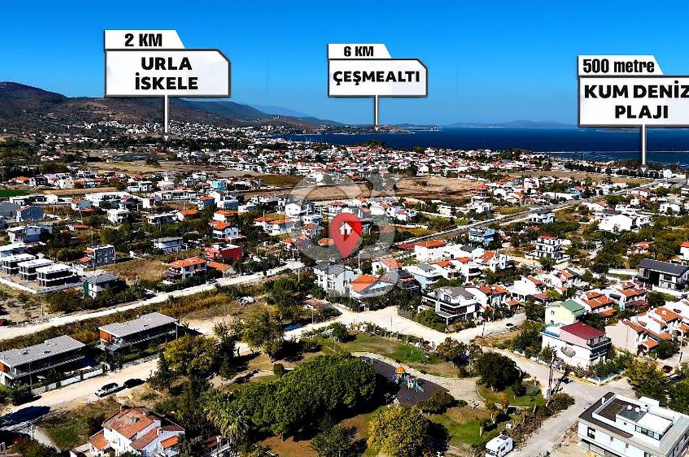 URLA ATATÜRK MAHALLESİ 5+1 HAVUZLU MÜSTAKİL VİLLA SATILIK