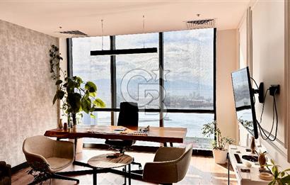 Folkart Towers Satılık Kiracısız 105m2 Deniz Manzaralı Yüksk Kat