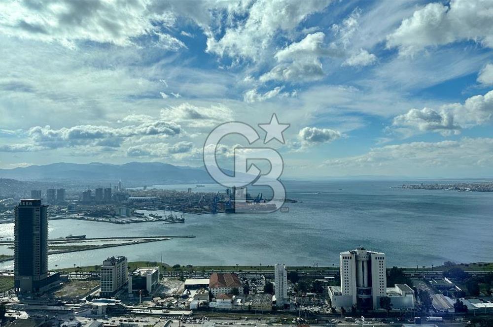 Folkart Towers Satılık Kiracısız 105m2 Deniz Manzaralı Yüksk Kat