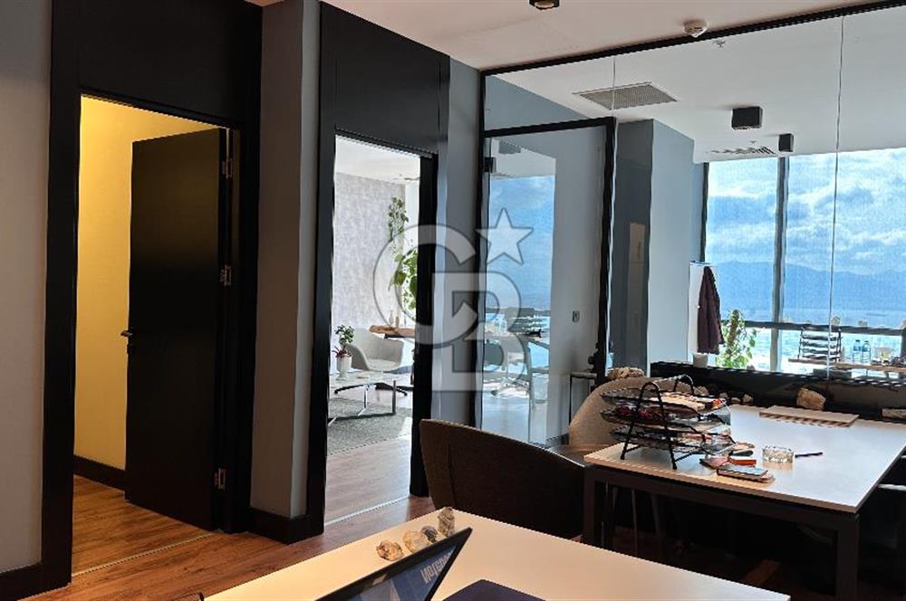 Folkart Towers Satılık Kiracısız 105m2 Deniz Manzaralı Yüksk Kat