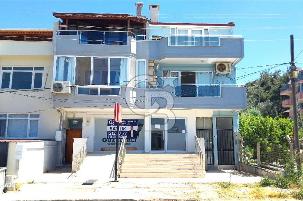 Çanakkale Güzelyalı İşyeri Ruhsatı Almaya Uygun Satılık Konut