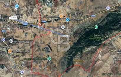 BEYNAMDA SATILIK 16.527 M2 TEK TAPU FIRSAT TARLA