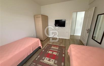 YALIÇİFTLİK'DE YILLIK KİRALIK BAHÇE KATI 2+1 HAVUZLU DAİRE